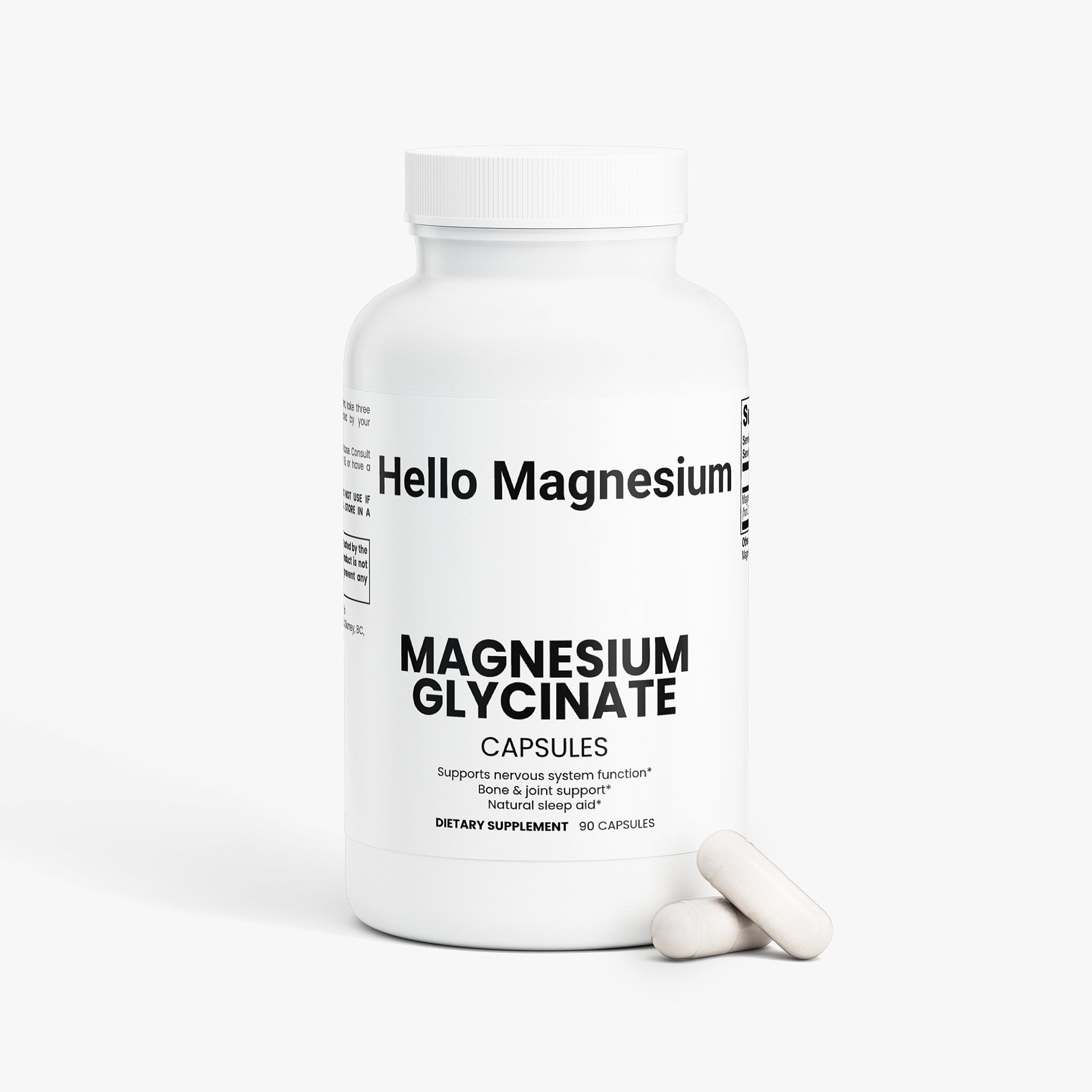 Magnesium Glycinate — Calm & Sleep