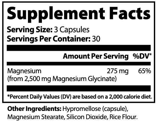 Magnesium Glycinate — Calm & Sleep